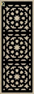 Decorative Slotted Panel 707 Pattern PDF File