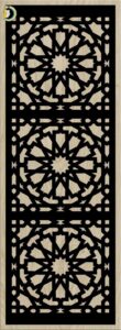 Decorative Slotted Panel 711 Pattern PDF File