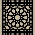 Decorative Slotted Panel 711 Pattern PDF File