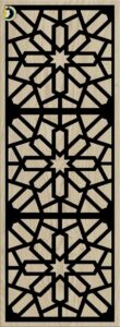 Decorative Slotted Panel 714 Pattern PDF File