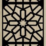 Decorative Slotted Panel 714 Pattern PDF File