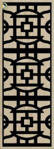 Decorative Slotted Panel 715 Pattern PDF File