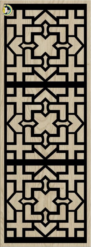 Decorative Slotted Panel 719 Pattern PDF File