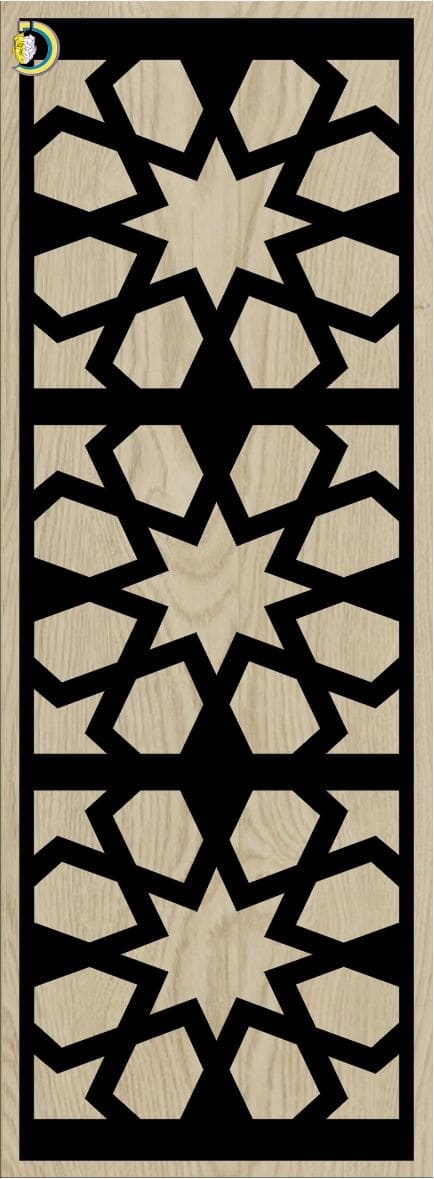 Decorative Slotted Panel 722 Pattern PDF File