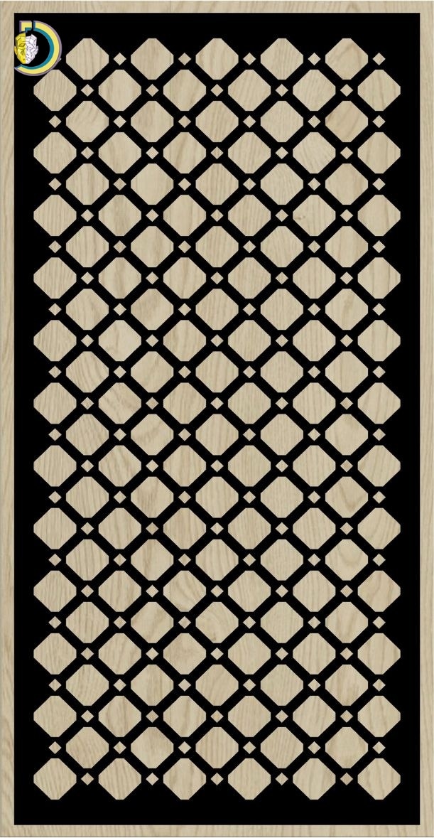 Decorative Slotted Panel 725 Pattern PDF File