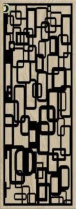 Decorative Slotted Panel 727 Pattern PDF File