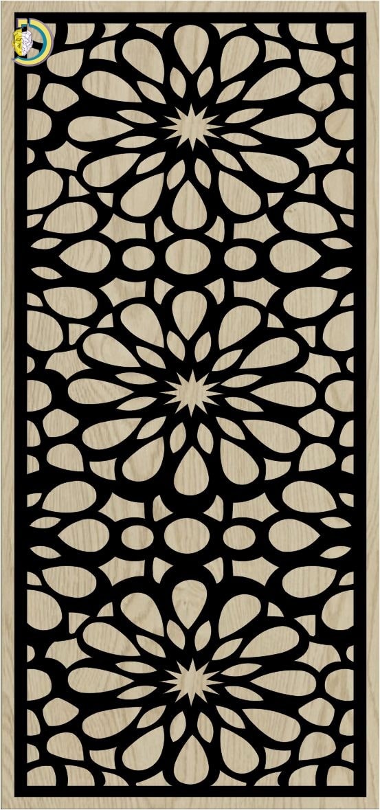 Decorative Slotted Panel 733 Pattern PDF File