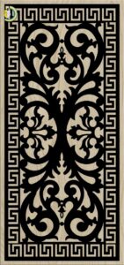 Decorative Slotted Panel 734 Pattern PDF File