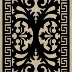 Decorative Slotted Panel 734 Pattern PDF File