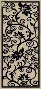 Decorative Slotted Panel 735 Pattern PDF File