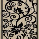 Decorative Slotted Panel 735 Pattern PDF File