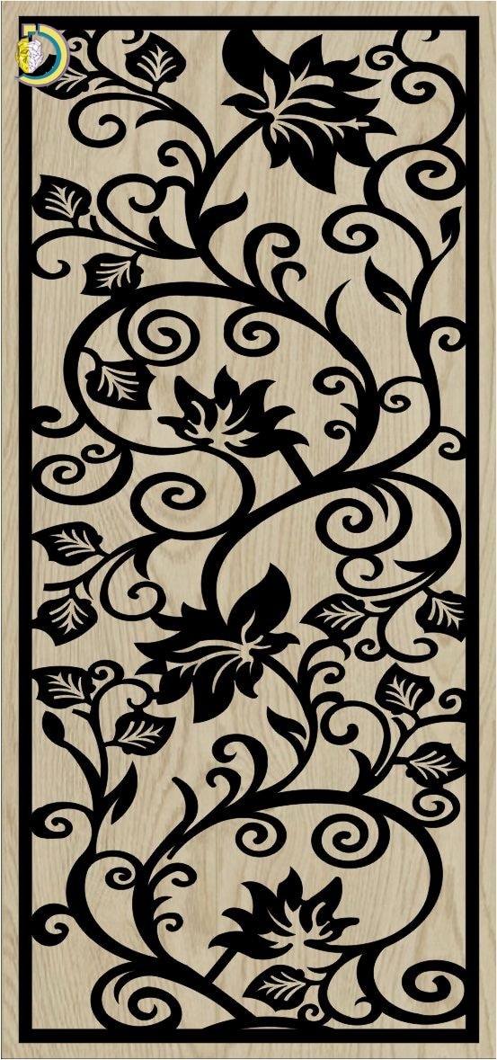 Decorative Slotted Panel 735 Pattern PDF File