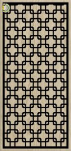 Decorative Slotted Panel 736 Pattern PDF File