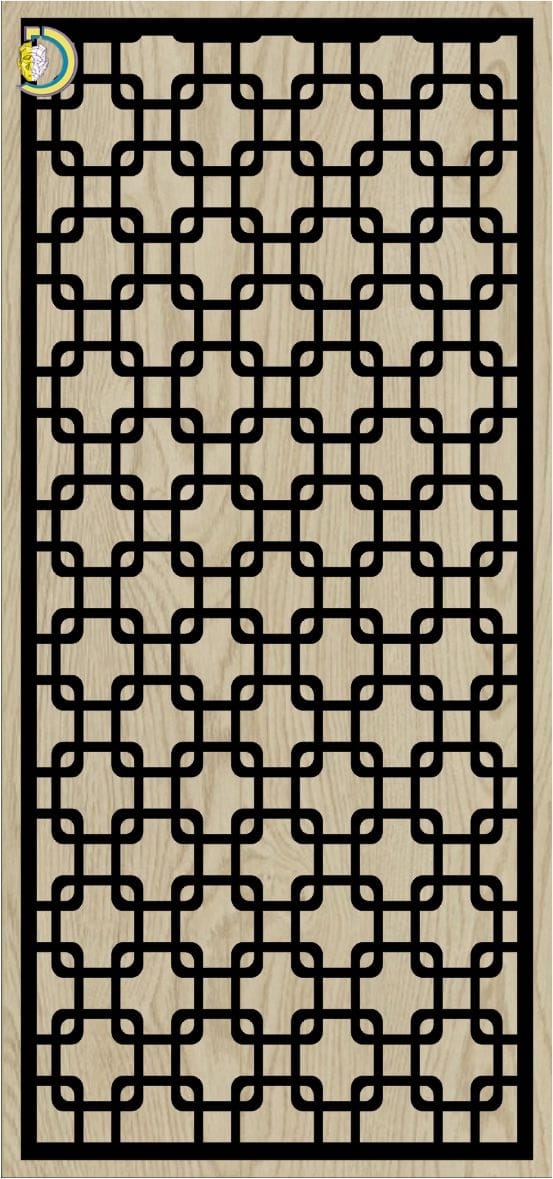 Decorative Slotted Panel 736 Pattern PDF File