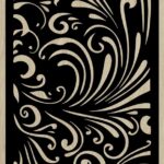 Decorative Slotted Panel 746 Pattern PDF File