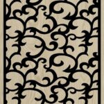 Decorative Slotted Panel 748 Pattern PDF File