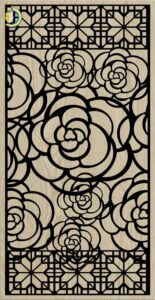 Decorative Slotted Panel 752 Pattern PDF File