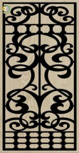 Decorative Slotted Panel 762 Pattern PDF File