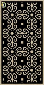 Decorative Slotted Panel 763 Pattern PDF File