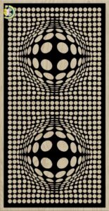 Decorative Slotted Panel 777 Pattern PDF File