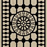 Decorative Slotted Panel 778 Pattern PDF File