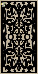 Decorative Slotted Panel 785 Pattern PDF File