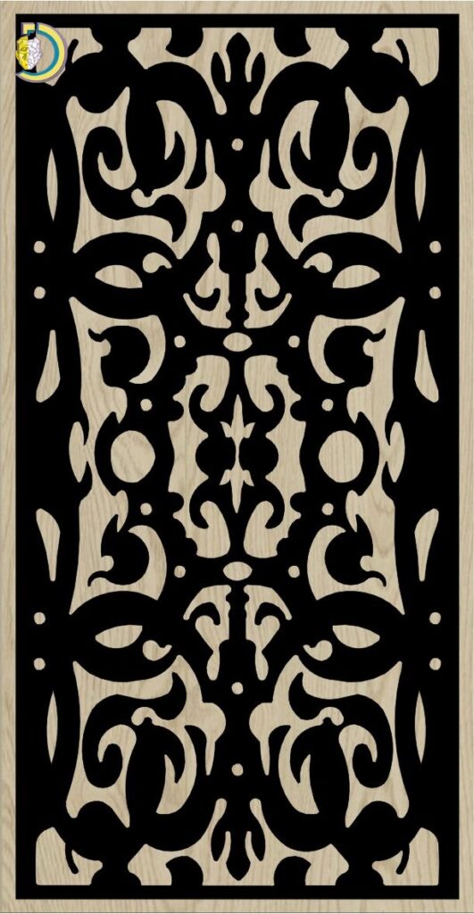 Decorative Slotted Panel 785 Pattern PDF File