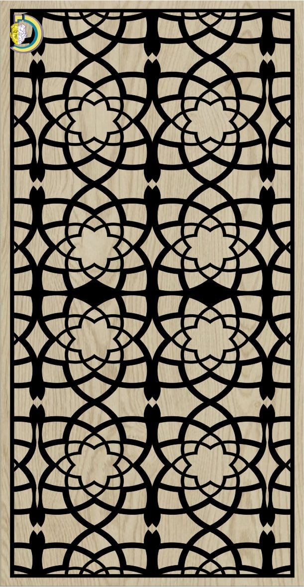 Decorative Slotted Panel 789 Pattern PDF File