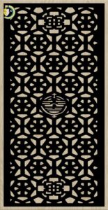 Decorative Slotted Panel 793 Pattern PDF File