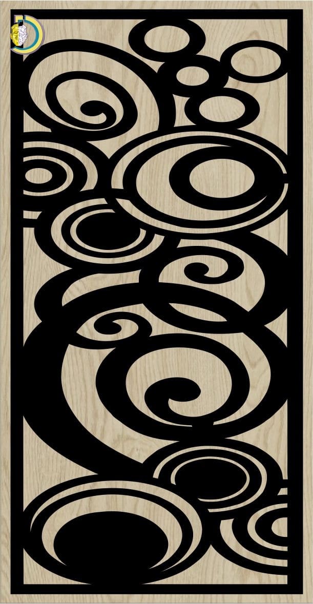 Decorative Slotted Panel 795 Pattern PDF File