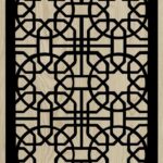 Decorative Slotted Panel 797 Pattern PDF File