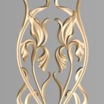 Interior Decor Capital 57 Wood Carving Pattern For CNC Router