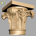 Interior Decor Capital 63 Wood Carving Pattern For CNC Router