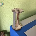 Laser Cut Apple Watch Band Stand Free Vector