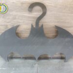 Laser Cut Batman Hanger CDR Free Vector