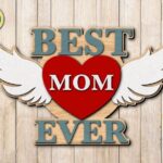 Laser Cut Best Mom Ever Layered SVG DXF Free Vector