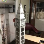 Laser Cut Big Ben 3D Puzzle CDR Free Vector