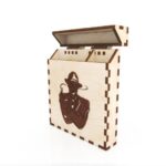 Laser Cut Cigarette Case 3mm CDR Free Vector