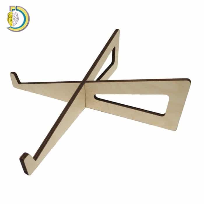 Laser Cut Laptop Stand MDF 6mm Free Vector