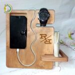 Laser Cut Phone Wallet Watch Organizer Free Vector