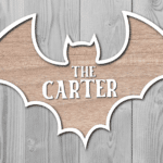 Laser Cut The Carter Bat Halloween Free Vector