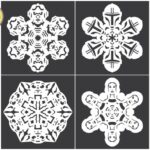 Star Wars Snowflakes Free Vector