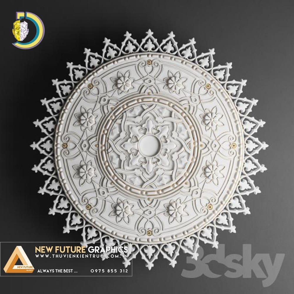 Wood Carving Pattern 29 STL Free Download 3D Model