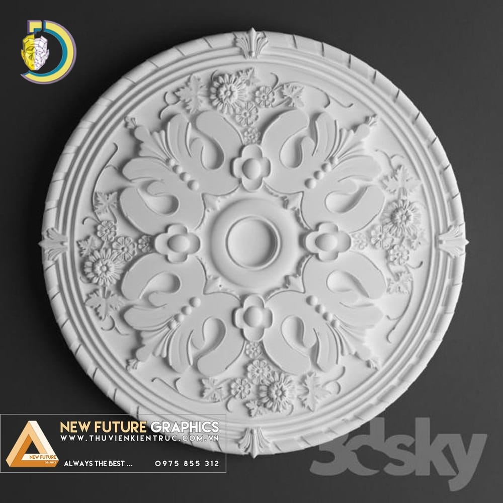 Wood Carving Pattern 31 STL Free Download 3D Model