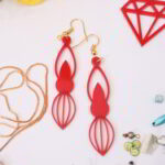 Acrylic-Dangle-Earrings